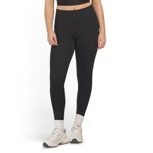 BALANCE COLLECTION Black/black 2pk Easy Stretch Ankle Leggings